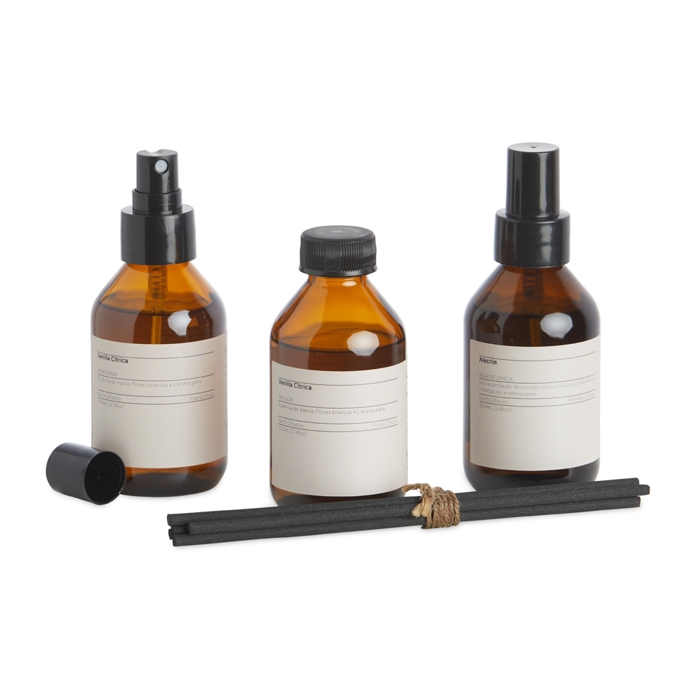 Kit com 3 Aromas para Ambiente 